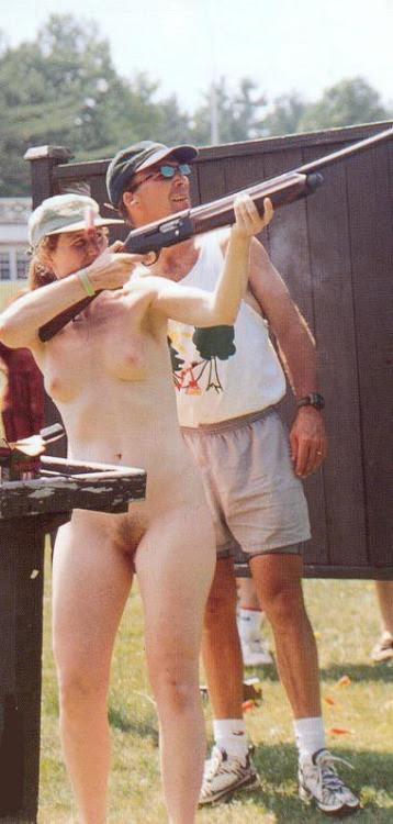heartlandnaturists:People often ask - what is it that nudists do?  There are lots of activities you can do nude!  For instance, nude skeet shooting!  Just find a range willing to let you shoot nude, or find an area remote enough to not offend others, and start shooting!
There is a misconception perpetuated by the porn industry that nudists get together to have sex.  But that’s not true.  Nudists get together for house parties, cookouts, volleyball, swimming, hiking, camping, bowling, billiards, watching movies, reading, playing card games, nude flying, and on, and on.  But we don’t get together for sex.
Nudists go without clothes because we are more comfortable physically with having no restraints of clothing on our skin.  And we’re more comfortable psychologically with who we are as people.  We accept others for who they are, not for what they look like.
The Heartland Naturists of Kansas City have been promoting wholesome, family-friendly nude recreation since 1982.
www.HeartlandNaturists.com
