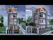 Most Wanted Narrow House Design most searching!