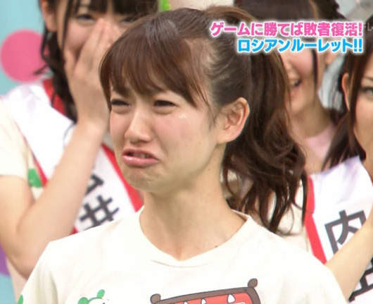 大島優子暴哭 原因是