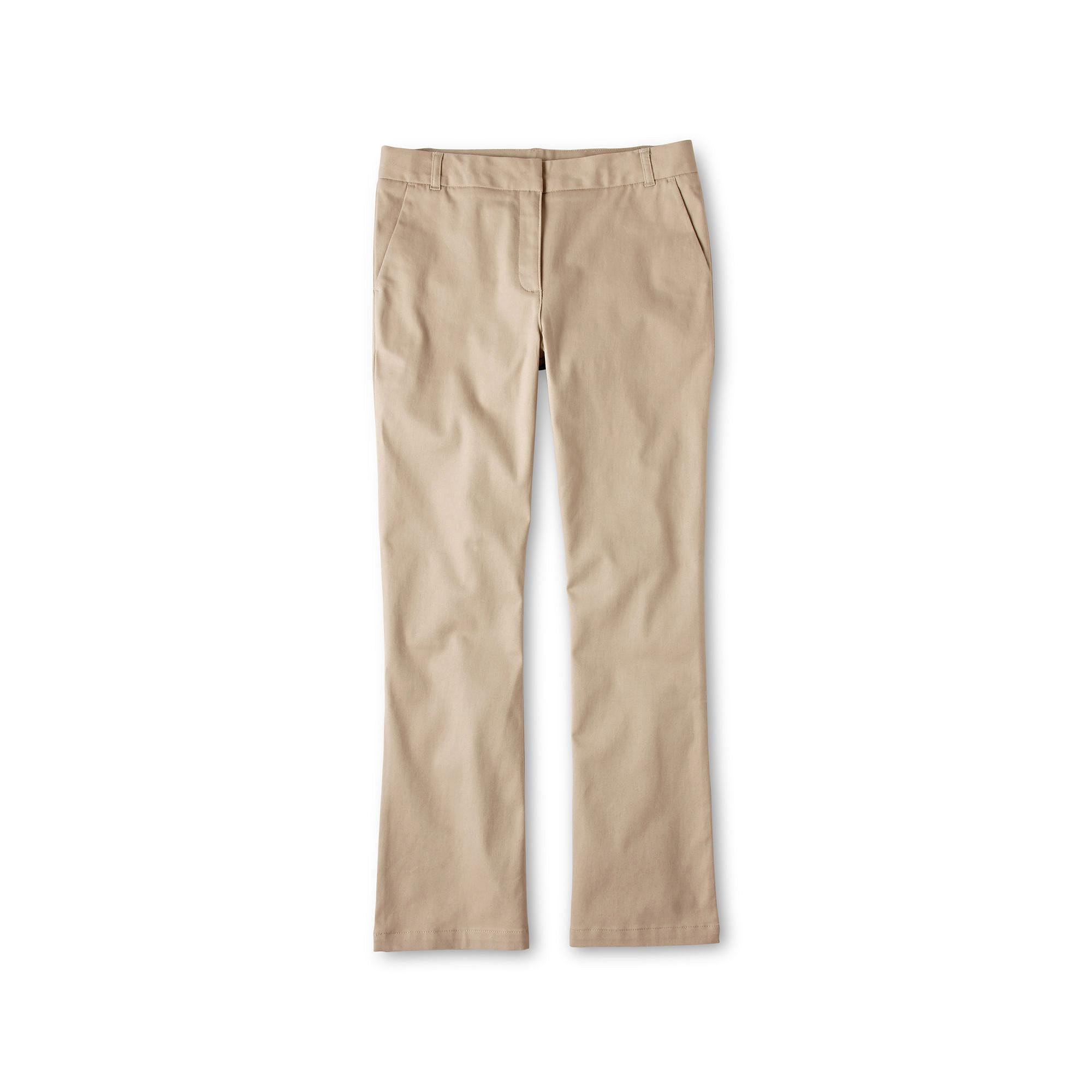 IZOD Stretch Twill Regular Fit Boot-Cut Pants - Girls 7-16, Slim and Plus