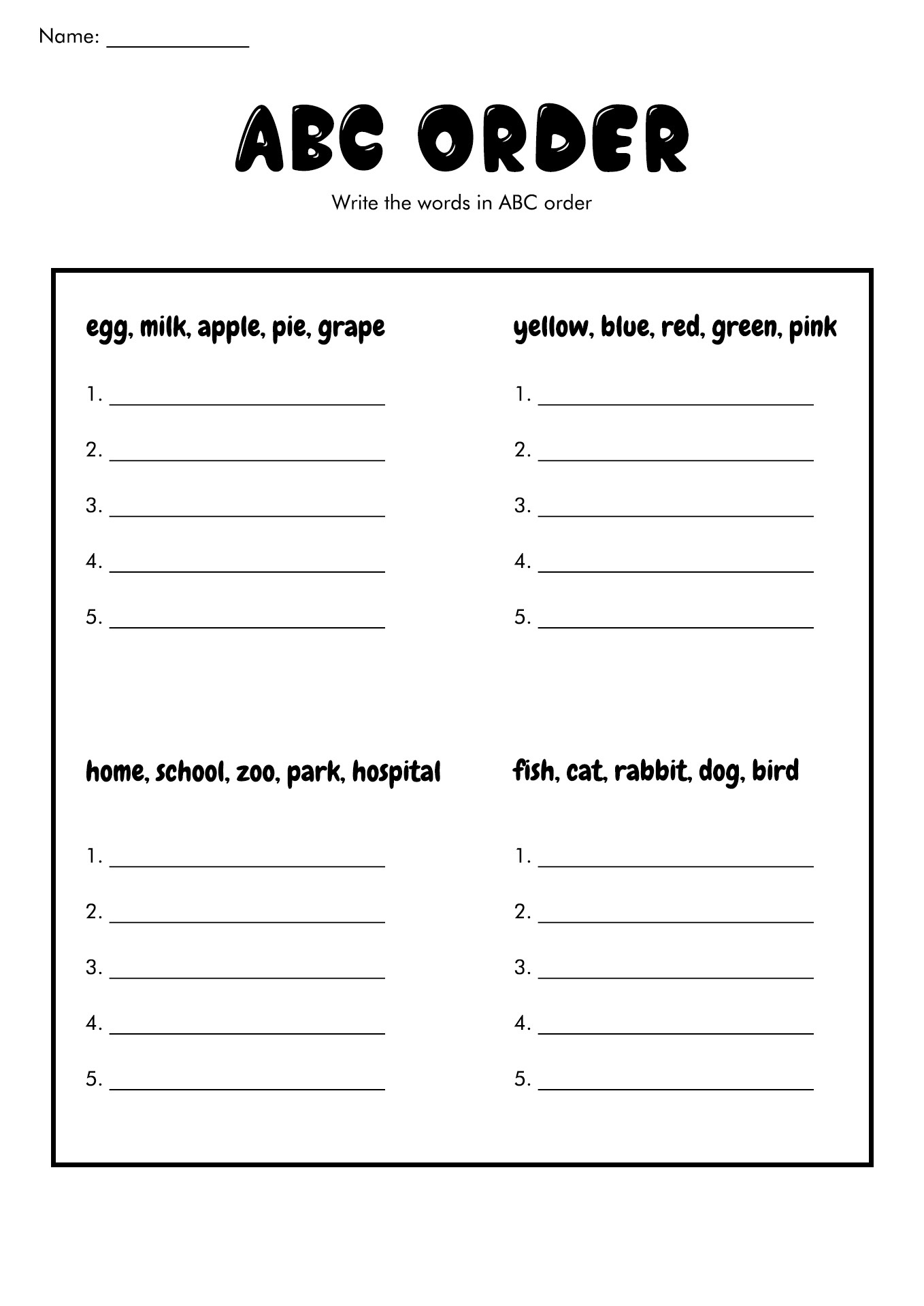13 Best Images of 1st Grade Cut And Paste Math Worksheets - Balance ...