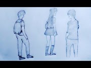 Viral Drawing anime broken heartlover boy, Video Lonely Boy Drawing viral!