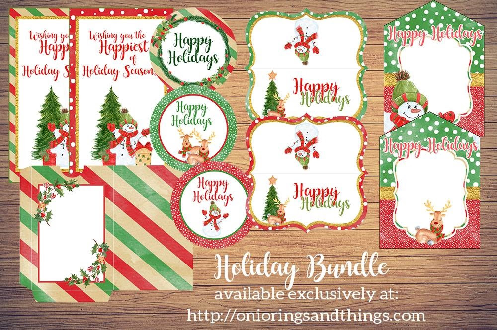 Christmas Gift Giving FREE Printables - Onion Rings & Things