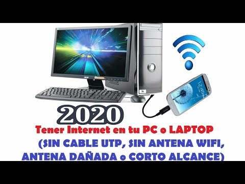 Tener Internet mediante el móvil en una PC o LAPTOP solo con un cable USB