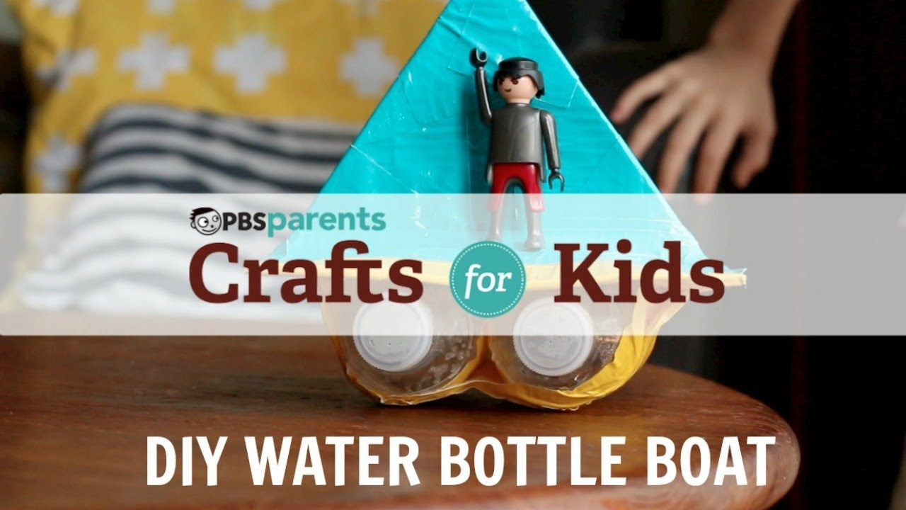 DIY Water Bottle Boat | Crafts for Kids | PBS Parents 