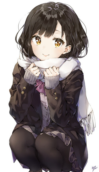 マフラー女子高生 Pixiv年鑑 B