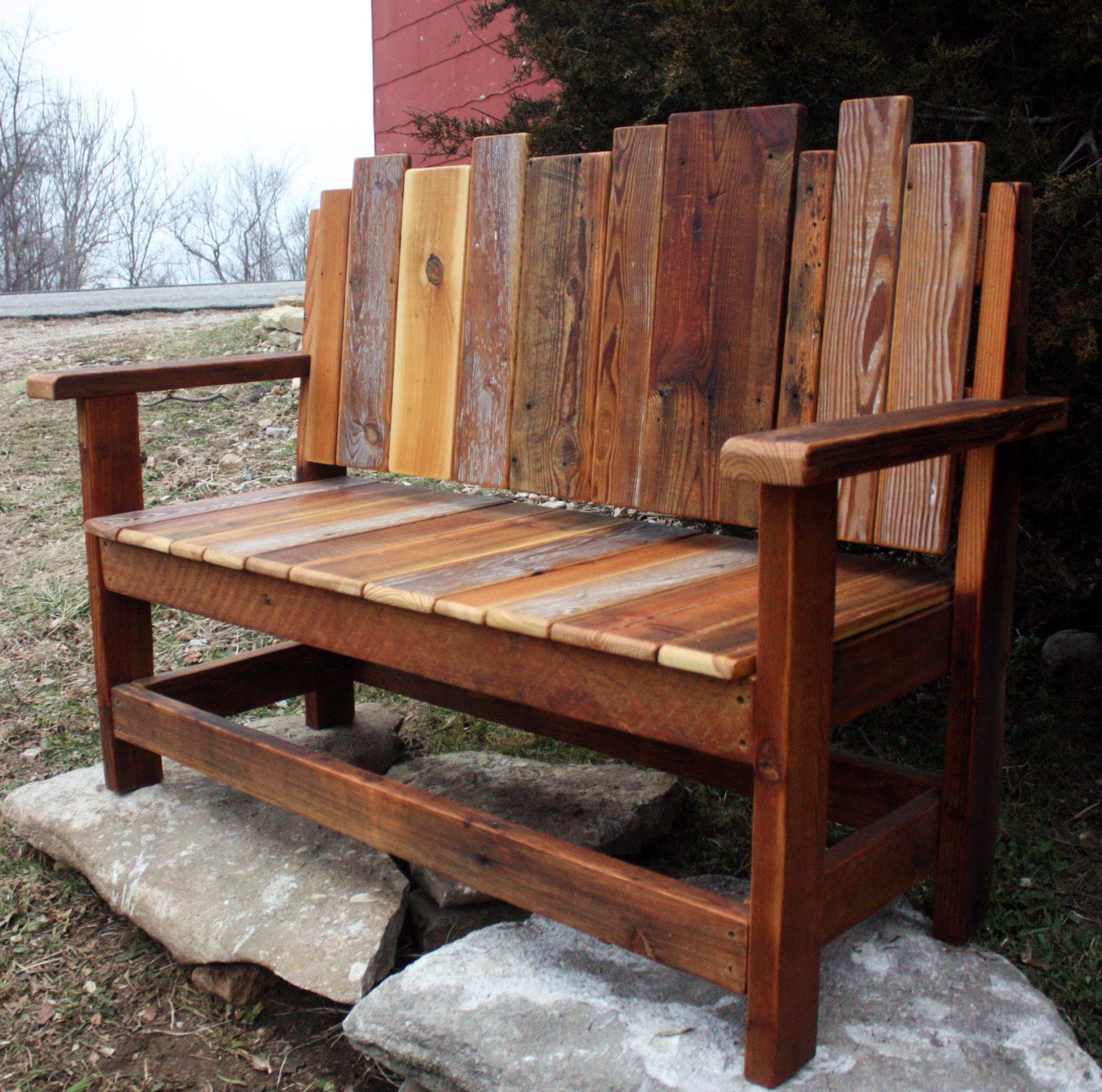 21 Amazing Outdoor Bench Ideas - Style Motivation