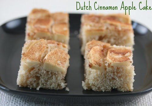 Dutch Cinnamon Apple Cake