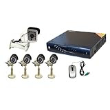 Aposonic A-BR18B5-B1TB 8-Channel H.264 Professional CCTV Surveillance Security Camera System with 1TB HDD / HDMI Output, Mac Ready