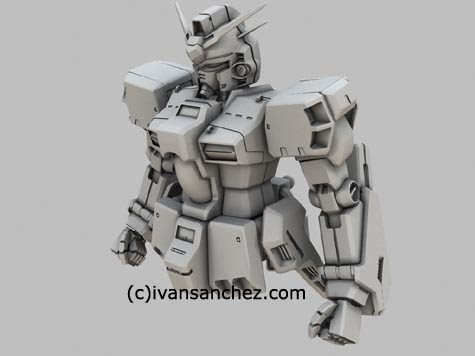dendrobium gp03 stamen orchis gundam 3d mesh sandrum