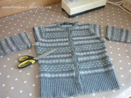 More Sweater up-cycling!