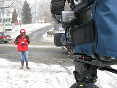 One Man Snowy Standup