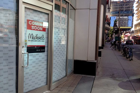 Massive craft store moving into downtown Chapters