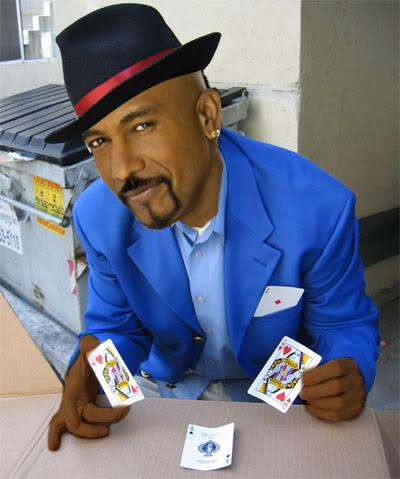 Montel Williams playing three card monte | Tacky Harper's Crytpic Clues