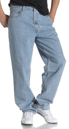 Levi's Men's 560 Comfort Fit Jean, Light Stonewash, 44x30
