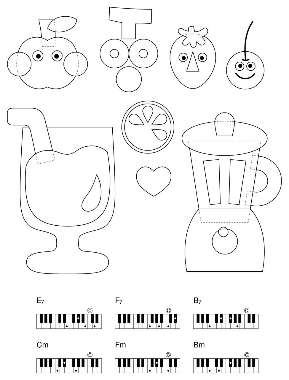 Adchiaki保育で大活躍もっと楽しい手袋シアター掲載用イラスト
