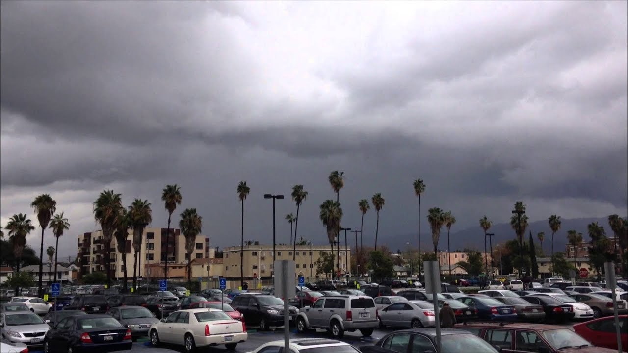 Heavy Thunderstorms (Los Angeles, CA) - YouTube