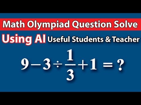 AI Math Solver | Solve any Mathematical Problem in Seconds using AI