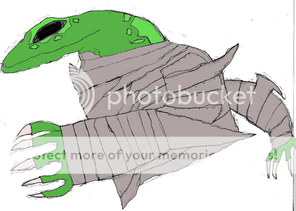 Other: He has a very small ouroboros tattoo on his neck.