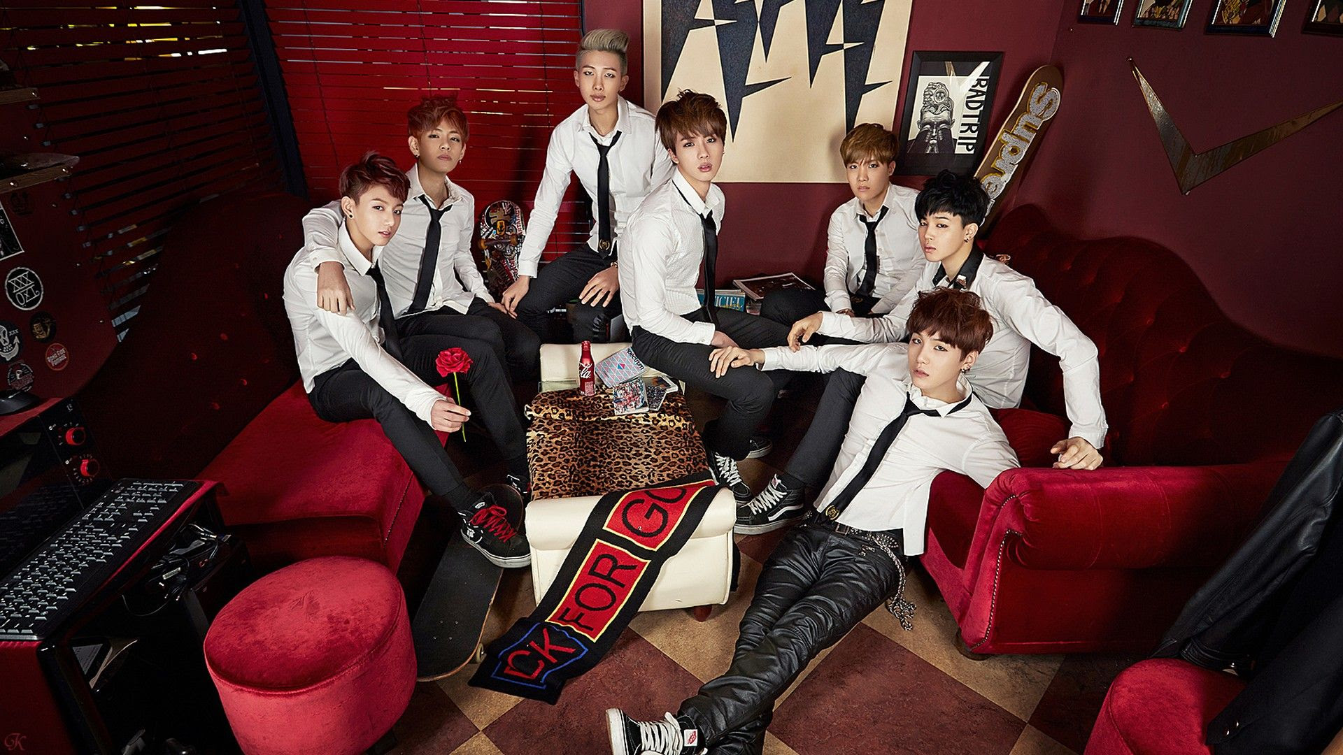 K Popデスクトップ壁紙 高画質フルhd 19x1080 防弾少年団 Bts 編 K Popの傾き