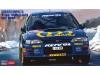 Hasegawa 1/24 SUBARU IMPREZA '94 RAC/'95 MONTE-CARLO RALLY WINNER(20436) English Color Guide & Paint Conversion Chart - i0