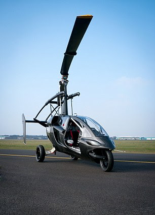 'On the ground the vehicle drives like a sports car,' says Pal-V. 