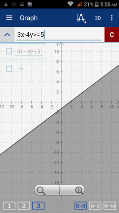 10 3 Graphing Inequalities Graphing Calculator By Mathlab User Manual