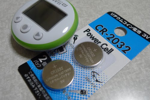Wii Fit Uのフィットメーターの電池はcr32 実際に電池交換してみました 旧オキラクウサギ