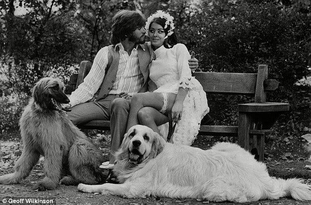 Couple: Barry is pictured with his Scots-born wife Linda - a former Miss Edinburgh - in September 1970