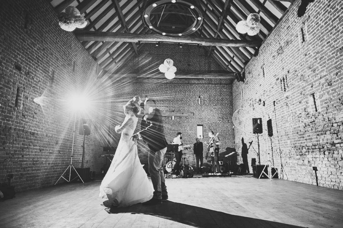 First Dance at Copdock Hall Wedding Photos - www.helloromance.co.uk