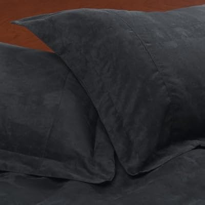 Unique Duvet Covers on New  Luxury Microsuede King 3 Pc Duvet Cover Set Black   Ebay