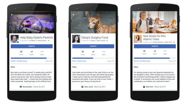 You Can Now Beg for Money on Facebook