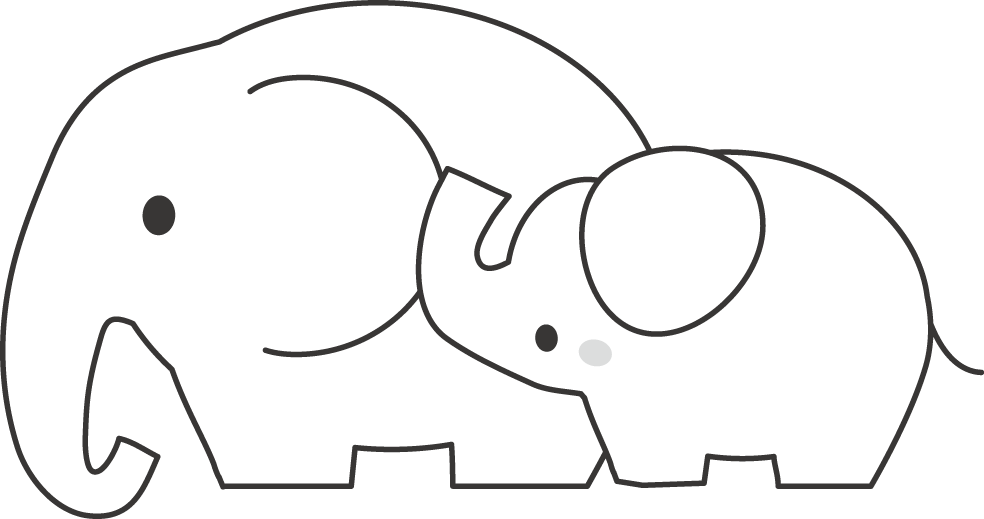ぞう ゾウ イラスト 無料イラストフリー素材