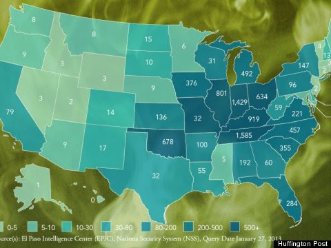 LOOK: The Methiest States In The U.S.