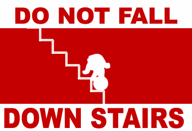Watch your step.
