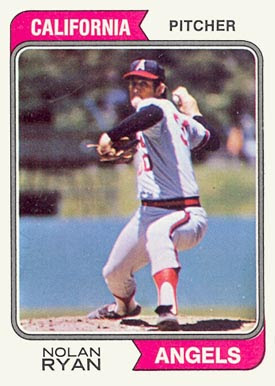 1974 Topps Nolan Ryan #20 Baseball Card Value Price Guide