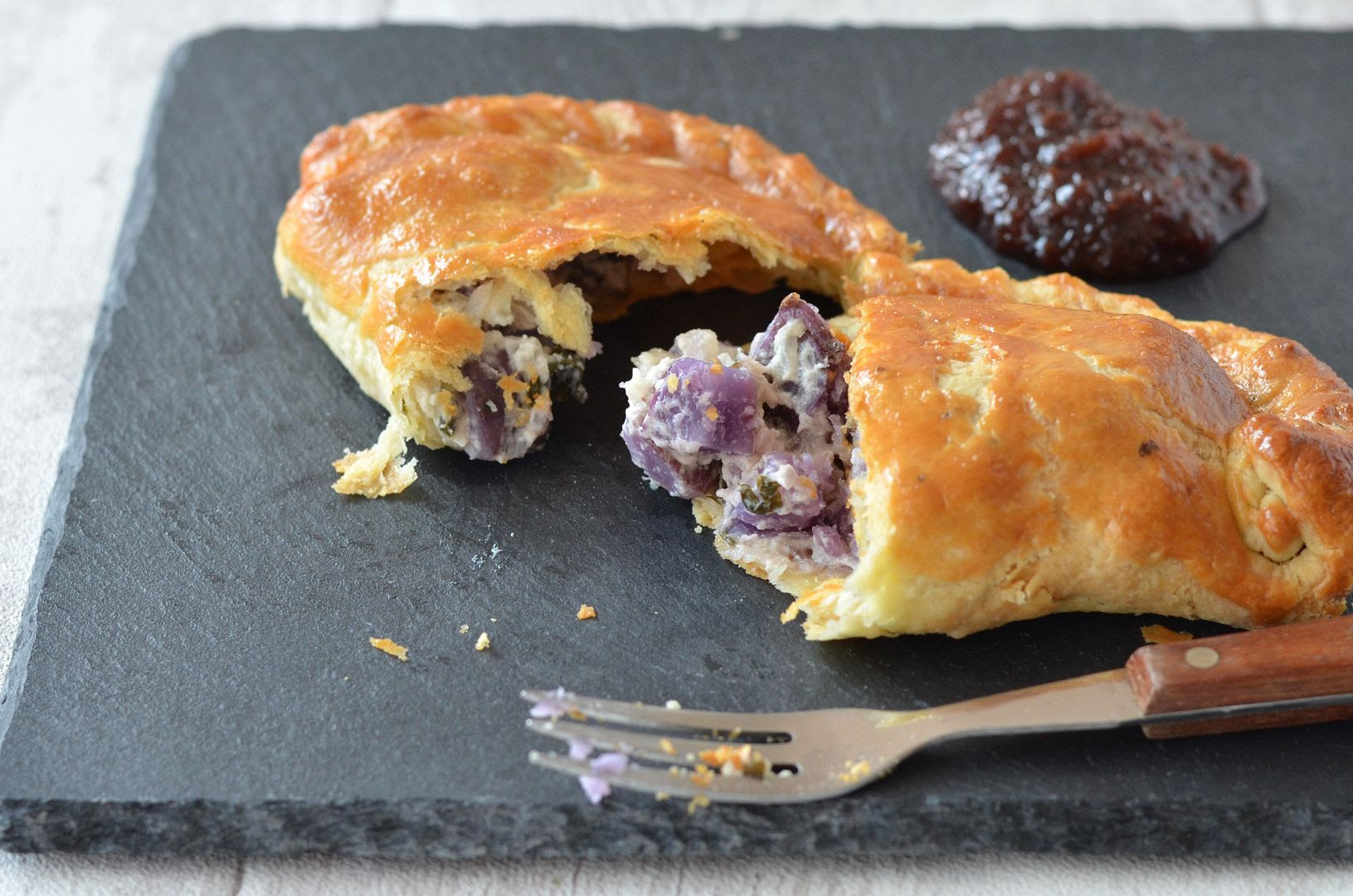 Minted Potato Pasties