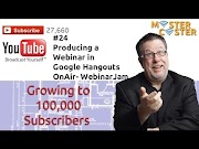 Behind the Scenes in a Webinar - 100K Subscribers #24