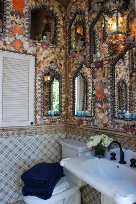 Soap dispensers, soap dishes, tumblers, jars, toilet brushes, tissue boxes, bins and mirrors. Eastern Luxury: 48 Inspiring Moroccan Bathroom Design
