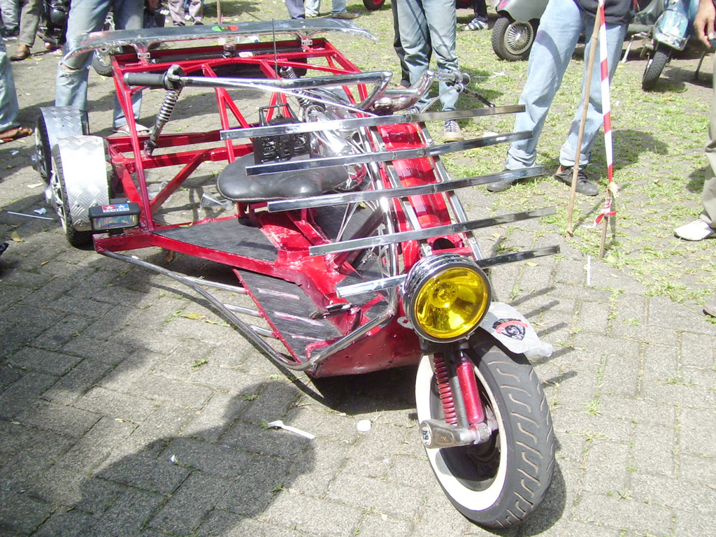 timor modifikasi Vespa  Modifikasi