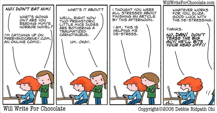 Will Write For Chocolate Via Inkyelbows
