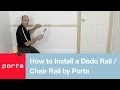How To Install Chair Rail - How To Install Diy Chair Rail On Your Walls Youtube / Install chair rail without nail gun :