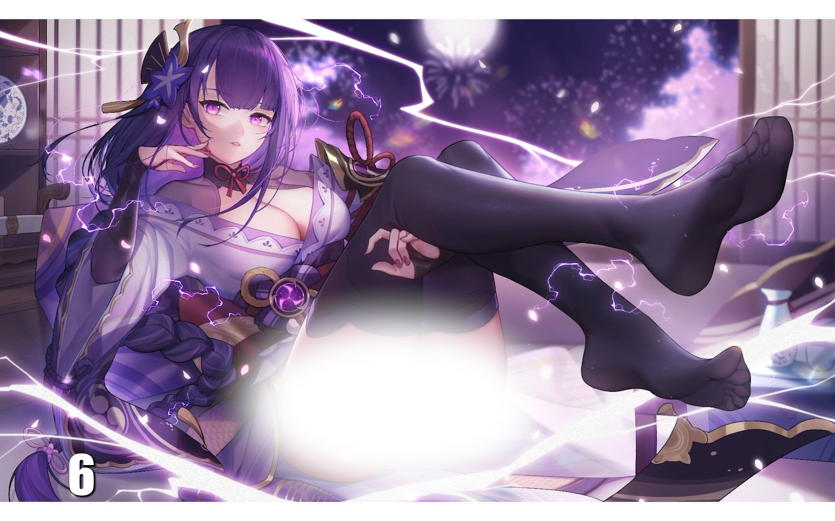 Wallpaper Engine 二次元动态壁纸推荐 73 原神雷电将军 哔哩哔哩 つロ干杯 Bilibili