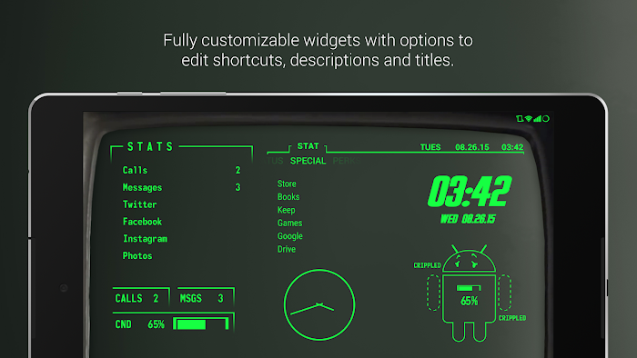  PipTec Green Icons & Live Wall- screenshot 