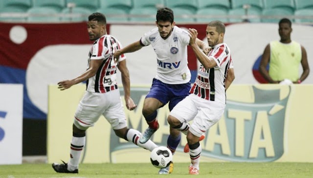 Santa Cruz perde para o Bahia, mas se classifica