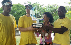 Mike Morse and crew- winners of J/22 Mallasch regatta