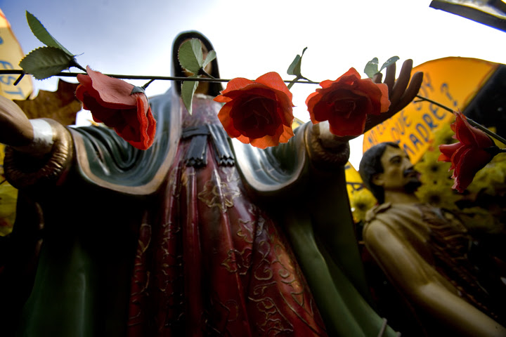 virgen de guadalupe with mexican flag. La Virgen de Guadalupe,