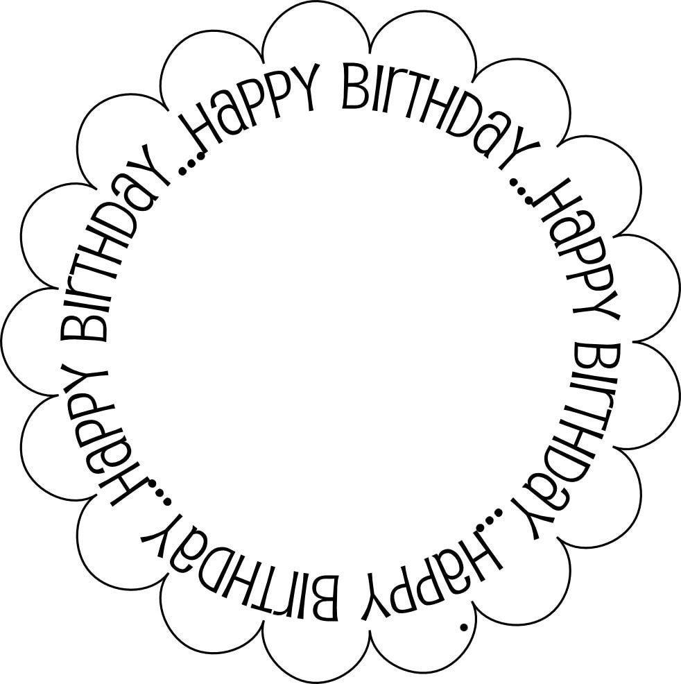 free black and white birthday card printable download free black and