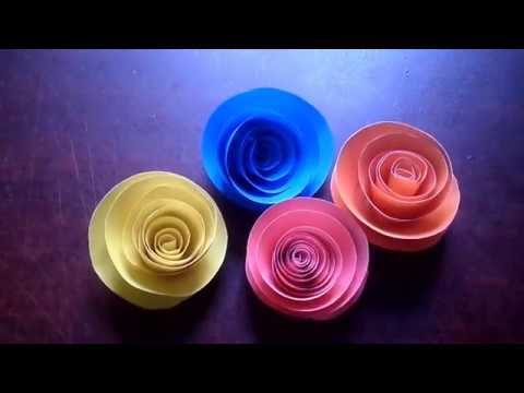 How to Make a Rosset Flower || "Easy Craft"