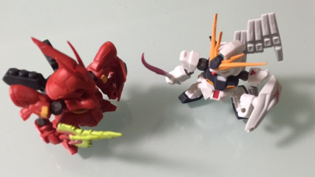レビュー サザビー Vs Nガンダム ガシャポン戦士dash 碧き流星